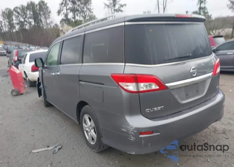 2017 Nissan Quest Sv z USA, uszkodzony, nr VIN JN8AE2KP9H9165472